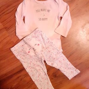 Carter's Matching Outfit